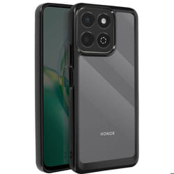 Coque pour Honor 200 Smart - Antichoc - Souple - Noir - Prise en main améliorée - Design fin