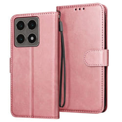 Étui pour Xiaomi 14T - AVIZAR - Clapet Portefeuille et Support Vidéo - Rose - Semi-rigide - Mixte