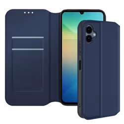 Étui - AVIZAR - Samsung Galaxy A06 - Clapet Porte-cartes - Support Vidéo - Bleu Nuit