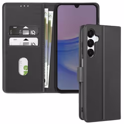 Étui pour Samsung Galaxy A16 - Chesterfield - Noir - Portefeuille - Support Vidéo - Languette Magnétique