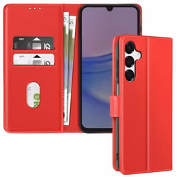 Étui Portefeuille - Chesterfield - Samsung Galaxy A16 - Rouge - Semi-rigide - Support Vidéo