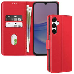 Étui Portefeuille - Chesterfield - Samsung Galaxy A16 - Rouge - Semi-rigide - Support Vidéo