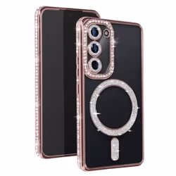 Coque - AVIZAR - Samsung Galaxy S23 - Rigide - Rose Champagne - Compatible MagSafe