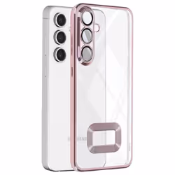 Coque - AVIZAR - Samsung Galaxy S24 FE - Silicone Anti-Humidité - Rose Champagne - Semi-rigide
