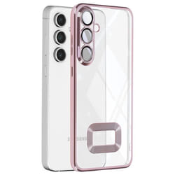 Coque - AVIZAR - Samsung Galaxy S24 FE - Silicone Anti-Humidité - Rose Champagne - Semi-rigide