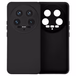 Coque - AVIZAR - Xiaomi 14 Ultra - Semi-rigide - Soft-touch - Anti-traces Noir
