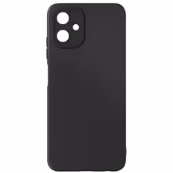Coque pour Samsung Galaxy A06 Silicone Souple Design Fin Léger Noir