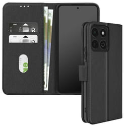 Étui pour Honor 200 Smart - AVIZAR - Portefeuille et Support Vidéo - Noir