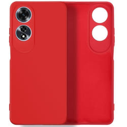 Coque pour Oppo A60 - Fast Cover - Semi-rigide - Anti-traces - Rouge - Soft-touch