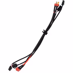 Câble Liaison Batterie au Contrôleur Pour trottinette E-Twow 25cm 3 + 3 Broches Avizar