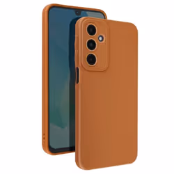 Coque - Samsung - Galaxy A16 - Silicone Souple - Bloc Caméra Protégé - Marron