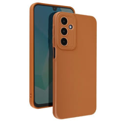 Coque - Samsung - Galaxy A16 - Silicone Souple - Bloc Caméra Protégé - Marron