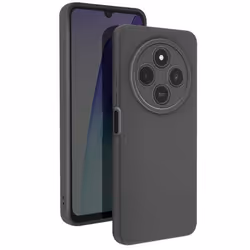 Coque pour Xiaomi Redmi 14C Silicone Mat Bloc Caméra Protégé Noir