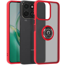 Coque pour Honor 200 Smart - MARQUE - Métallique - Antichoc - Rouge - Support Vidéo