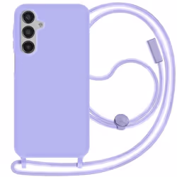 Coque avec Cordon - Samsung - Galaxy A16 - Semi-Rigide - Soft Touch - Violet