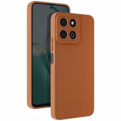 Coque - Honor - 200 Smart - Silicone Souple - Bloc Caméra Protégé - Marron