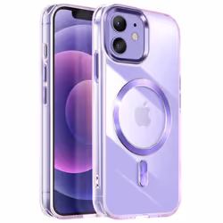 Coque - MagSafe - iPhone 12 Pro - Cristal Color - Violet - Rigide