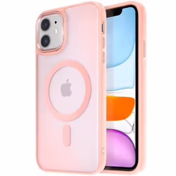 Coque MagSafe - Frost Color - iPhone 11 - Dos Mat Givré - Contour Souple - Antitrace