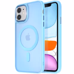 Coque MagSafe - Frost Color - iPhone 11 - Dos Mat Givré - Contour Souple - Antitrace