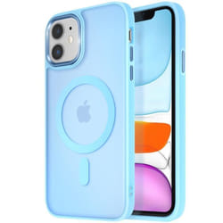 Coque MagSafe - Frost Color - iPhone 11 - Dos Mat Givré - Contour Souple - Antitrace