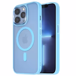 Coque MagSafe - Frost Color - iPhone 13 Pro Max - Dos Rigide - Contour Souple - Antitrace