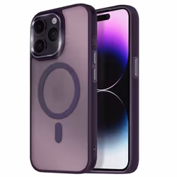 Coque MagSafe - Frost Color - iPhone 14 Pro - Dos Mat Givré - Contour Souple - Antitrace