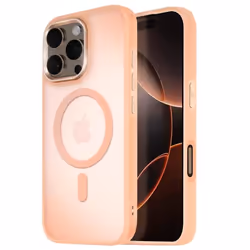 Coque MagSafe - Frost Color - iPhone 16 Pro Max - Dos Mat Givré - Contour Souple - Antitrace