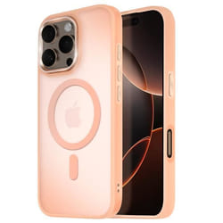 Coque MagSafe - Frost Color - iPhone 16 Pro Max - Dos Mat Givré - Contour Souple - Antitrace