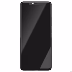 Écran LCD - Huawei - Mate 20 Pro - Remplacement - Pré-monté sur Châssis - Noir