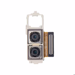 Caméra Arrière pour Sony Xperia 10 II 12MP + 8MP Noir