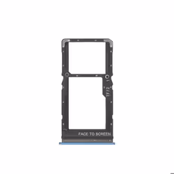 Tiroir carte SIM pour Xiaomi Redmi Note 11S 5G Emplacement Nano SIM Bleu