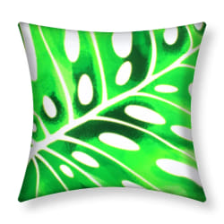 Lot de 2 Housses de Coussin Monstera 40x40 cm