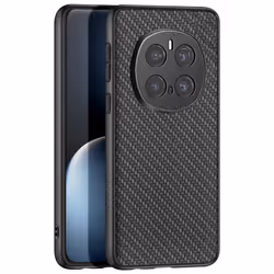 Coque - Honor - Magic 7 Pro - Cuir Tissé - Silicone Noir - Protection Impact