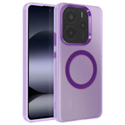 Coque pour Xiaomi Redmi Note 14 5G MagSafe Antichoc Qualité Militaire Violet