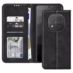 Housse pour smartphone - Xiaomi - Redmi Note 14 Pro/Pro Plus - Portefeuille - Support - Noir