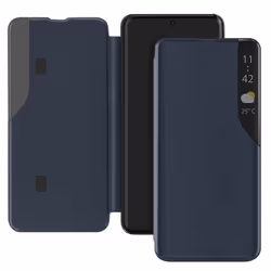 Étui pour smartphone - Xiaomi - Redmi Note 14 Pro/Pro Plus - Antichoc - Support vidéo - Bleu nuit