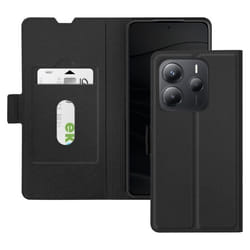Étui pour smartphone - Xiaomi - Redmi Note 14 5G - Noir - Porte-carte - Support magnétique