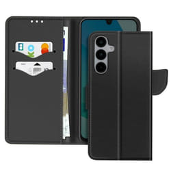 Étui pour Samsung Galaxy A16 - Fancy - Noir - Protection intégrale - Fonction support - Languette magnétique