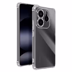 Coque pour Xiaomi Redmi Note 14 5G - Antichoc - Flexible - Transparent - Coins renforcés - Surface antidérapante