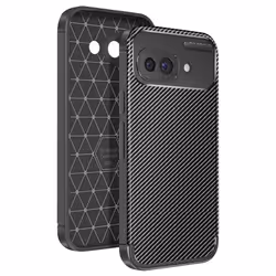 Coque - Google - Pixel 9a - Silicone - Antichoc - Antidérapant Noir
