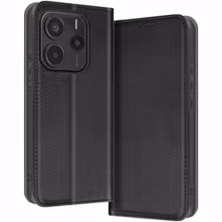 Étui pour smartphone - Xiaomi - Redmi Note 14 5G - Simili cuir - Rabat magnétique - Porte-carte