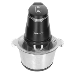 Sokany Hachoir Électrique Multifonction 2L Argent