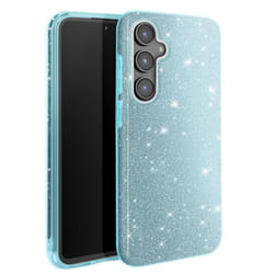 Coque à Paillettes - Samsung - Galaxy S23 FE - Antichoc - Scintillant - Bleu