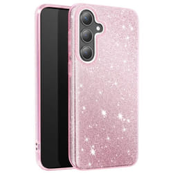 Coque - Samsung - S24 Plus/S25 Plus - Silicone Ultra fine - Paillette Rose - Glamour