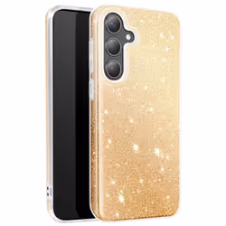 Coque - Samsung - S24 Plus/S25 Plus - Silicone Ultra Fine - Paillette Dorée - Glamour