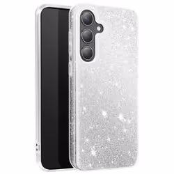 Coque - Samsung - S24 Plus/S25 Plus - Silicone Ultra Fine - Argent Pailleté - Design Glamour