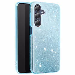 Coque Paillette - Samsung - Galaxy A15 - Silicone Ultra Fine - Bleu - Brillant