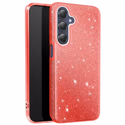 Coque Paillette - Samsung - Galaxy A15 - Silicone Ultra Fine - Rouge - Brillant