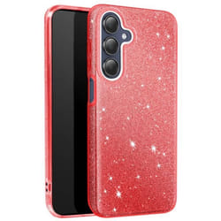 Coque Paillette - Samsung - Galaxy A15 - Silicone Ultra Fine - Rouge - Brillant