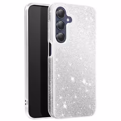 Coque - Samsung - Galaxy A15 - Silicone Ultra fin - Paillette Argent - Glamour